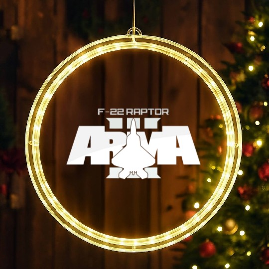 F 22 RAPTOR LED Christmas Window Lights
