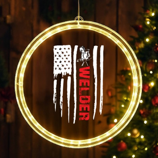 Usa Welder LED Christmas Window Lights