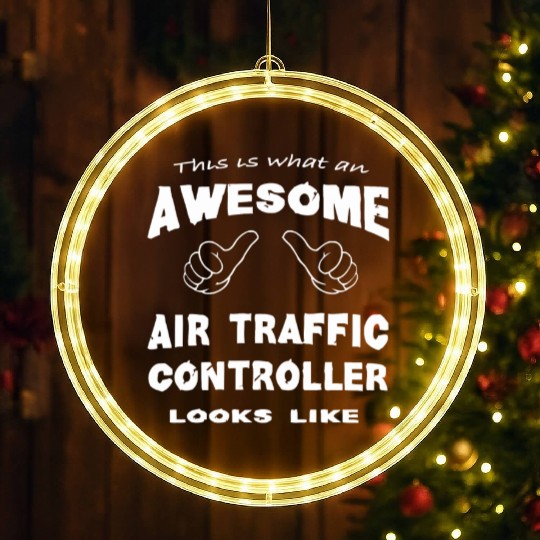 This is What an AWESOME Air Traffic Controller LED Christmas Window Lights
