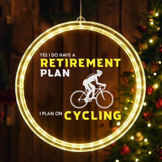 retirement LED Christmas Window Lights