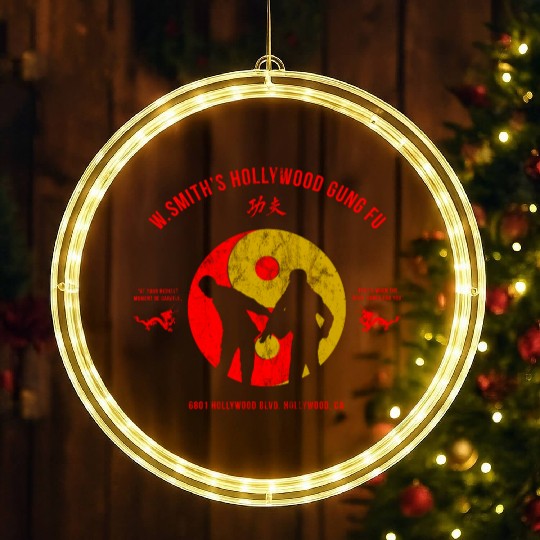 Smith's Hollywood Kung Fu LED Christmas Window Lights