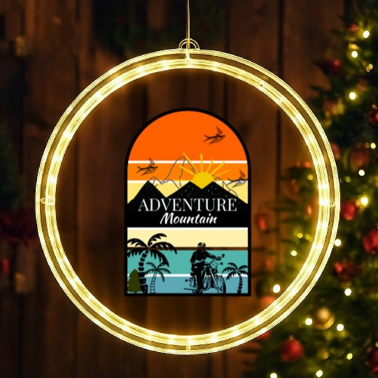 ADVENTURE MOUNTAIN LED Christmas Window Lights