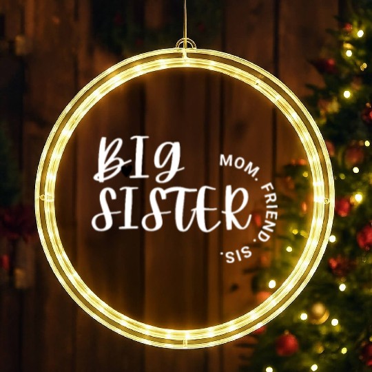 Big Sister LED Christmas Window Lights