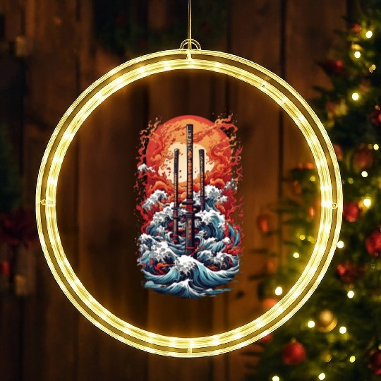 Chinatown LED Christmas Window Lights