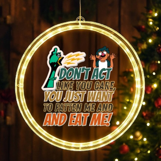 Chicken Farmer Gift LED Christmas Window Lights