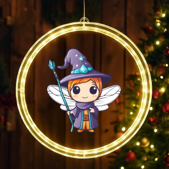 Wizard Dragonfly LED Christmas Window Lights