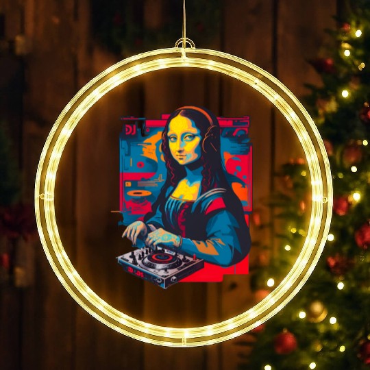 Dj Mona Lisa LED Christmas Window Lights