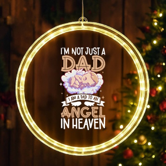 Infant Loss Miscarriage Awareness Pregnancy Loss LED Christmas Window Lights