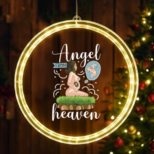 Infant Loss Miscarriage Awareness Pregnancy Loss LED Christmas Window Lights