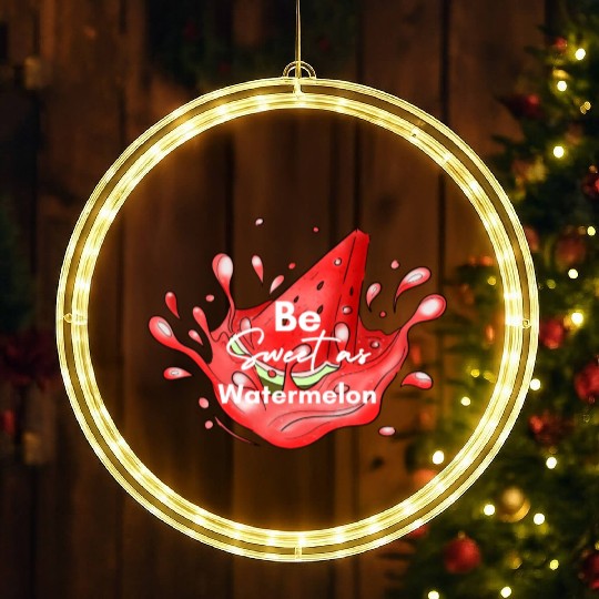 Be Sweet As Watermelon LED Christmas Window Lights