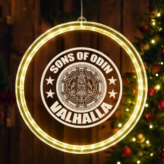 Sons of Odin Valhalla LED Christmas Window Lights