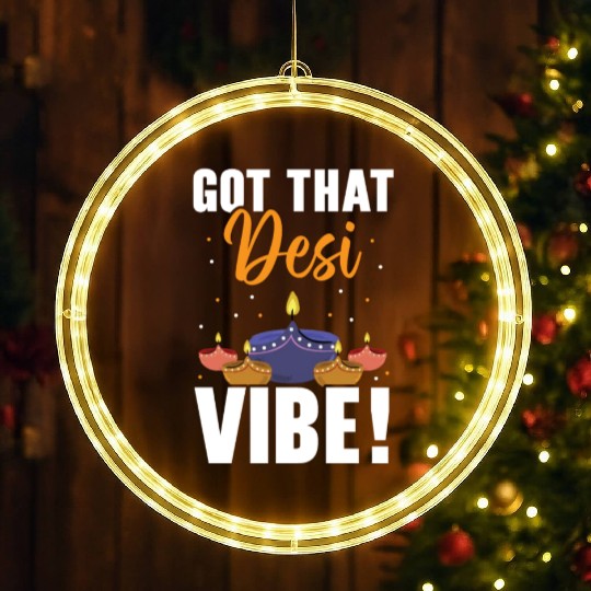 Happy Diwali Diwali Festival Indian Hindu Hinduism LED Christmas Window Lights