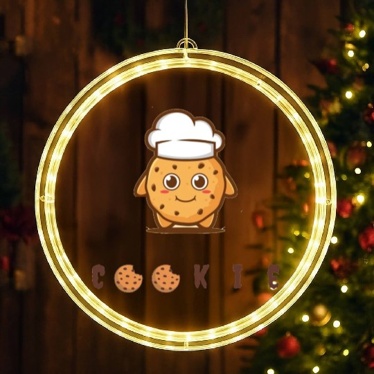 cookie LED Christmas Window Lights
