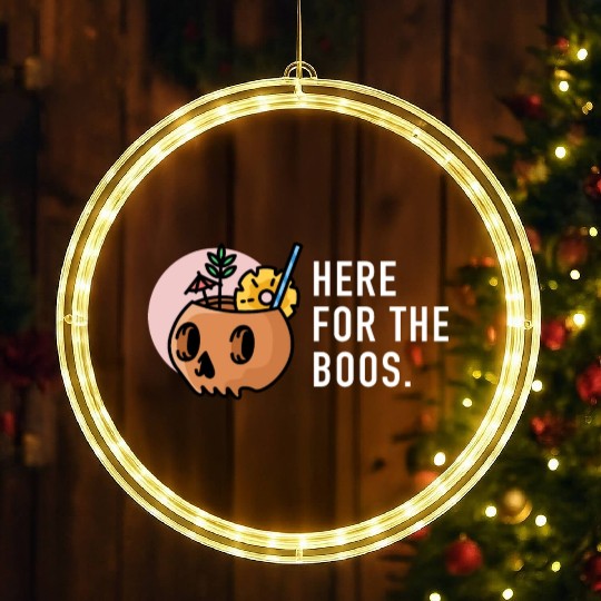 halloween 2 white LED Christmas Window Lights