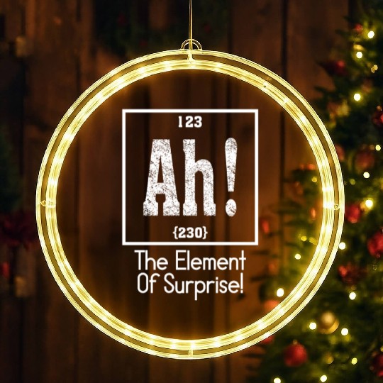 Ah The Element of Surprise LED Christmas Window Lights
