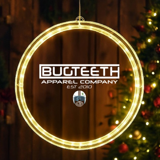 BUGTEETH APPAREL COMPANY EST 2010 LED Christmas Window Lights