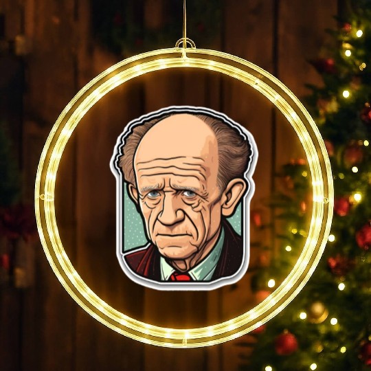 Heisenberg Physicist LED Christmas Window Lights