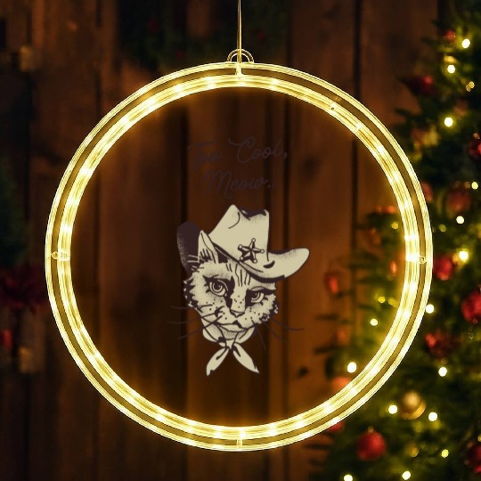 Too Cool Cats LED Christmas Window Lights