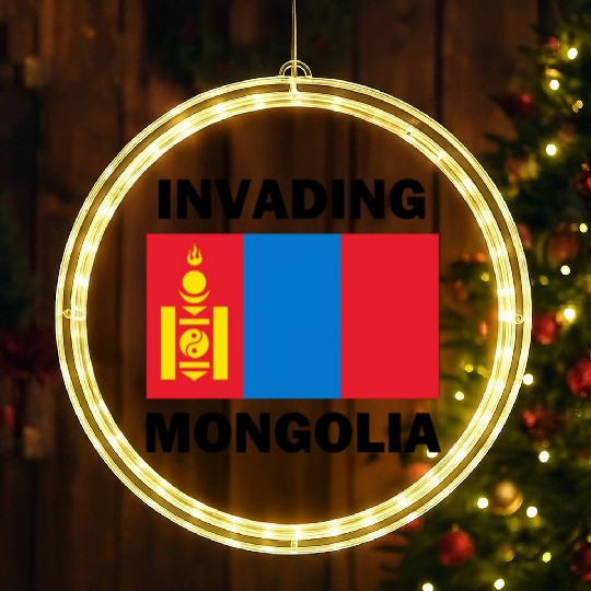 Invading Mongolia LED Christmas Window Lights