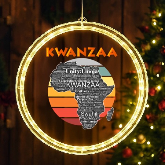 Exploring the Rich Traditions of Kwanzaa LED Christmas Window Lights