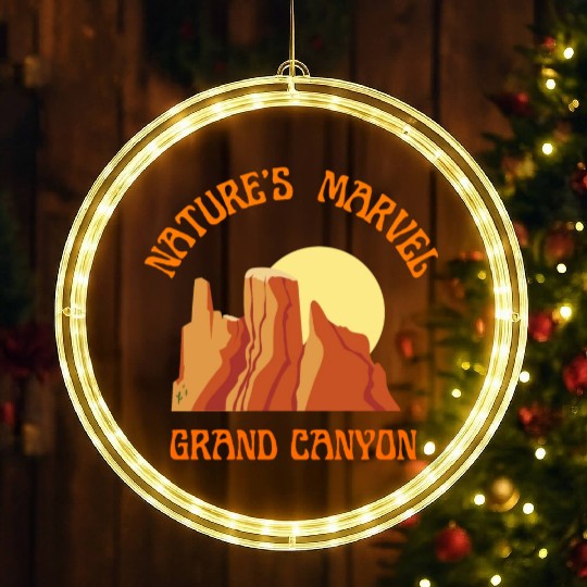 Nature s Marvel Grand Canyon LED Christmas Window Lights
