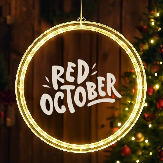 red october phillies LED Christmas Window Lights