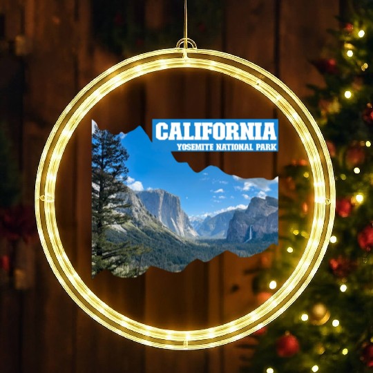 California – Yosemite National Park LED Christmas Window Lights