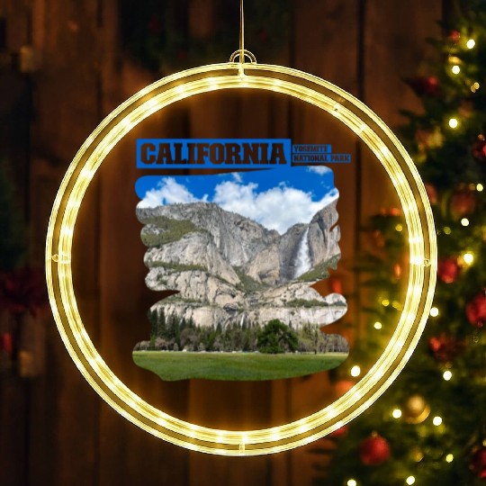 California Yosemite National Park LED Christmas Window Lights