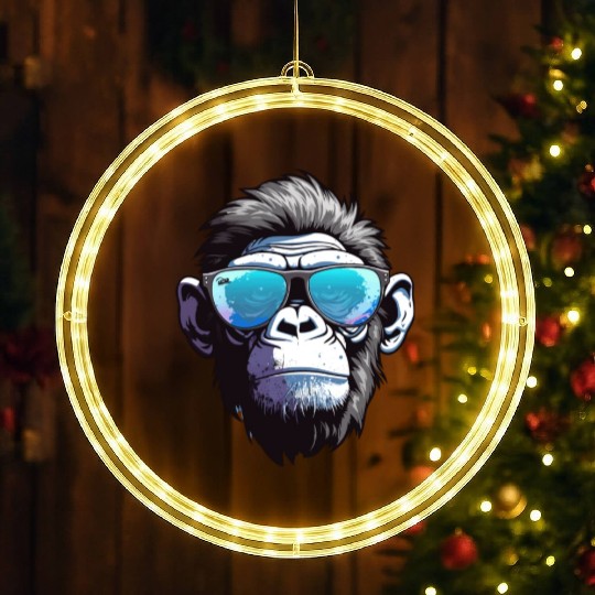 Playful Monkey-Themed Products: A Jungle of Fun LED Christmas Window Lights