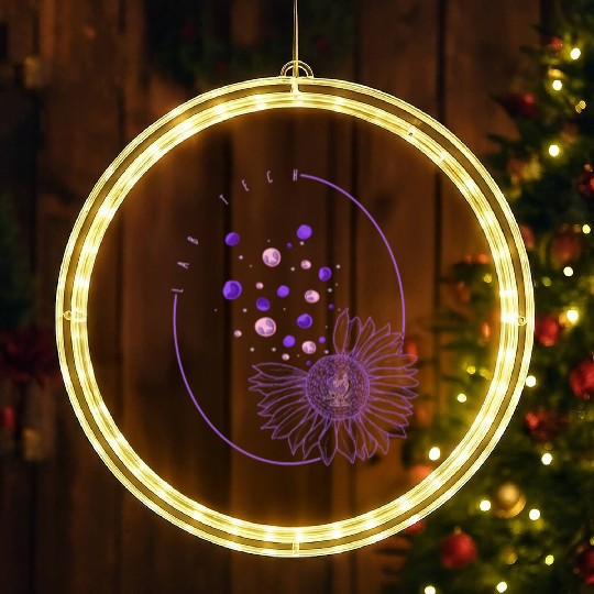 Science LED Christmas Window Lights, Lab Tech LED Christmas Window Lights, Medicine Medical