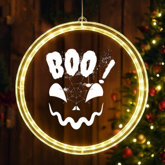 Boo Halloween day LED Christmas Window Lights