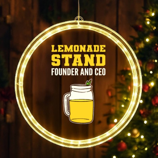 Founder CEO Business Owner Gift LED Christmas Window Lights