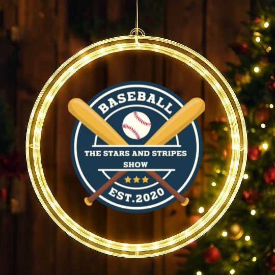 The stars and stripes shows LED Christmas Window Lights