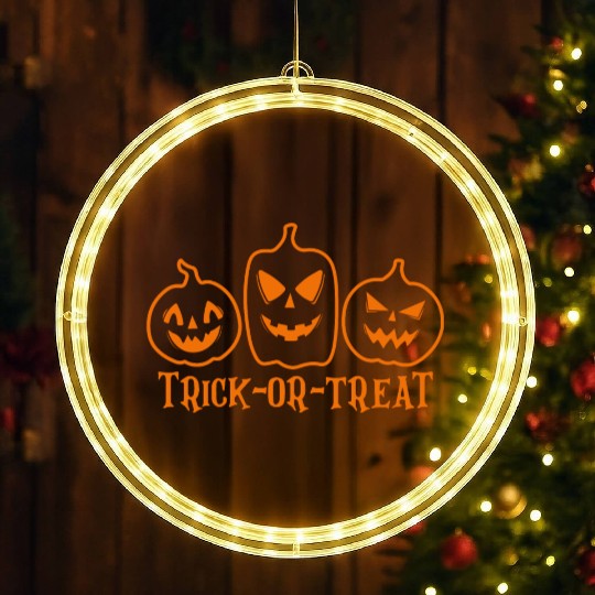 Trick or treat LED Christmas Window Lights