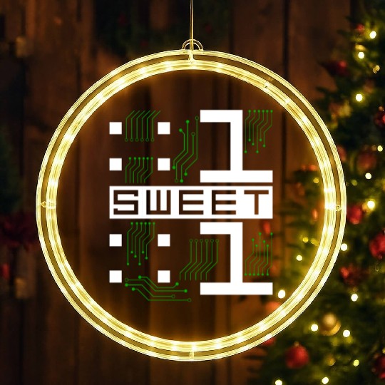 Network Admin Programmer ::1 Sweet ::1 LED Christmas Window Lights