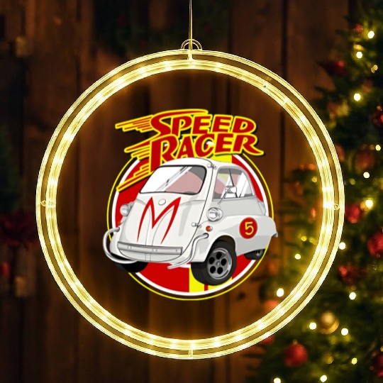 Speed Racer Car LED Christmas Window Lights
