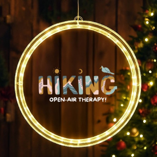 Hiking Lover Adventure LED Christmas Window Lights