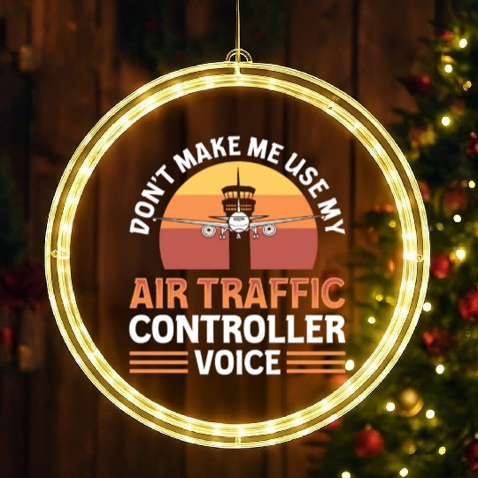 ATC Airspace Airfield Air Traffic Controller LED Christmas Window Lights