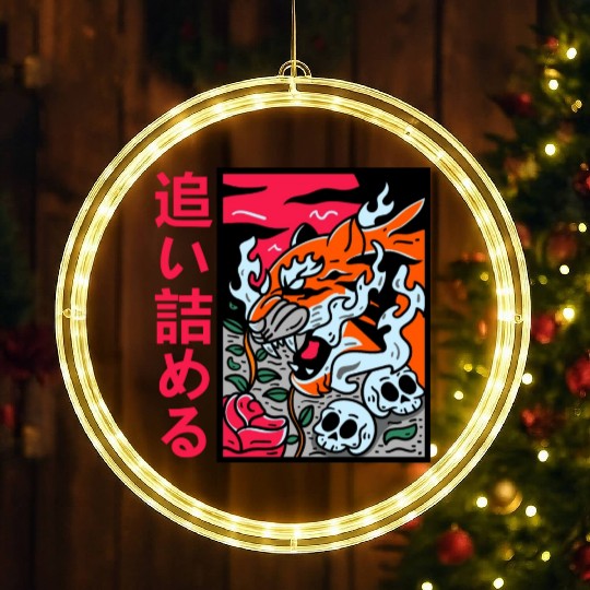 Year Of The Dragon 2024 Zodiac Lunar Chinese LED Christmas Window Lights