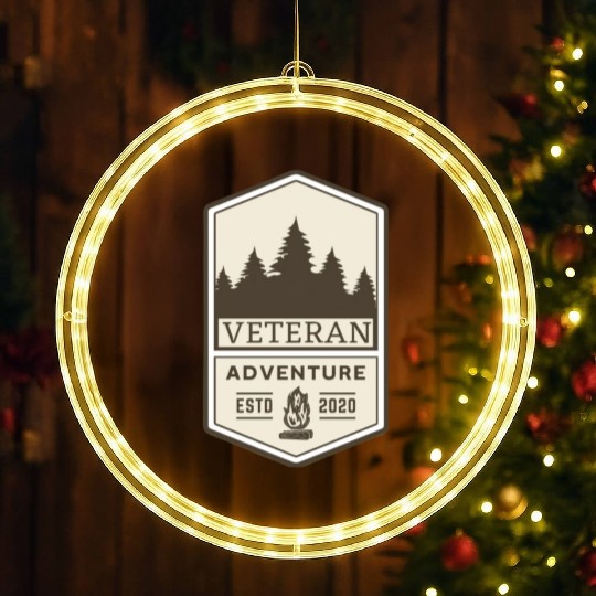 veteran adventure LED Christmas Window Lights