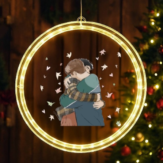 Heartstopper in love LED Christmas Window Lights