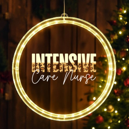 Registered Nurse RN Medical Hospital Healthcare LED Christmas Window Lights