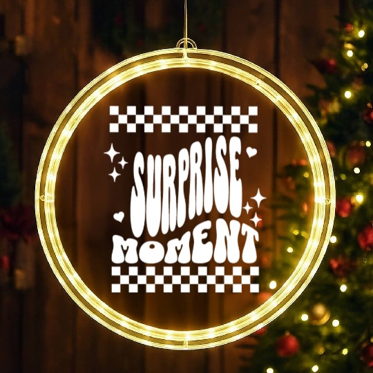 Mommy and Me Surprise Moment LED Christmas Window Lights