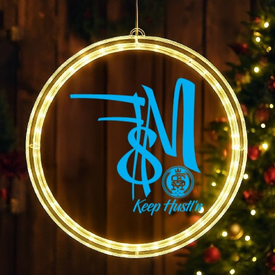 keep hustln2 LED Christmas Window Lights