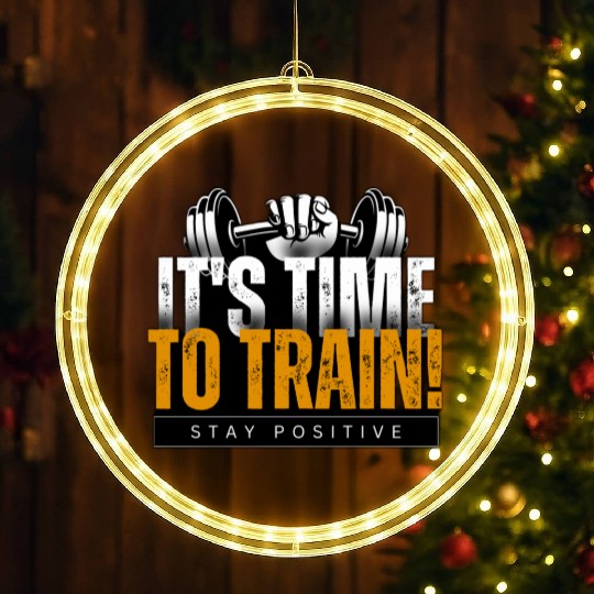 It's Time To Train a Cool Design for you LED Christmas Window Lights