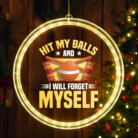 Croquet Mallet Croquet Club Croquet Player Croquet LED Christmas Window Lights