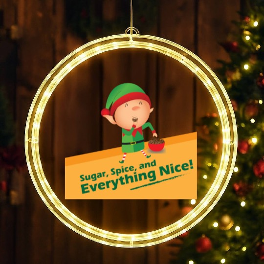 Elf Diet - Christmas LED Christmas Window Lights