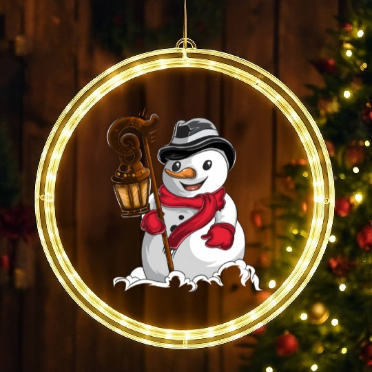 Winter Snow LED Christmas Window Lights