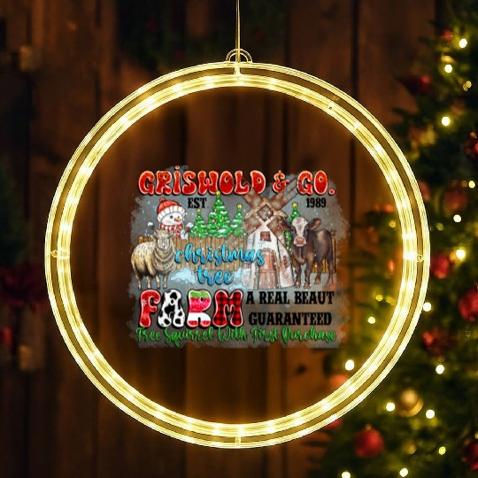 Griswold Go Christmas Tree LED Christmas Window Lights