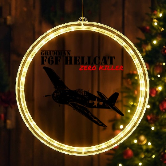 F6F Hellcat LED Christmas Window Lights